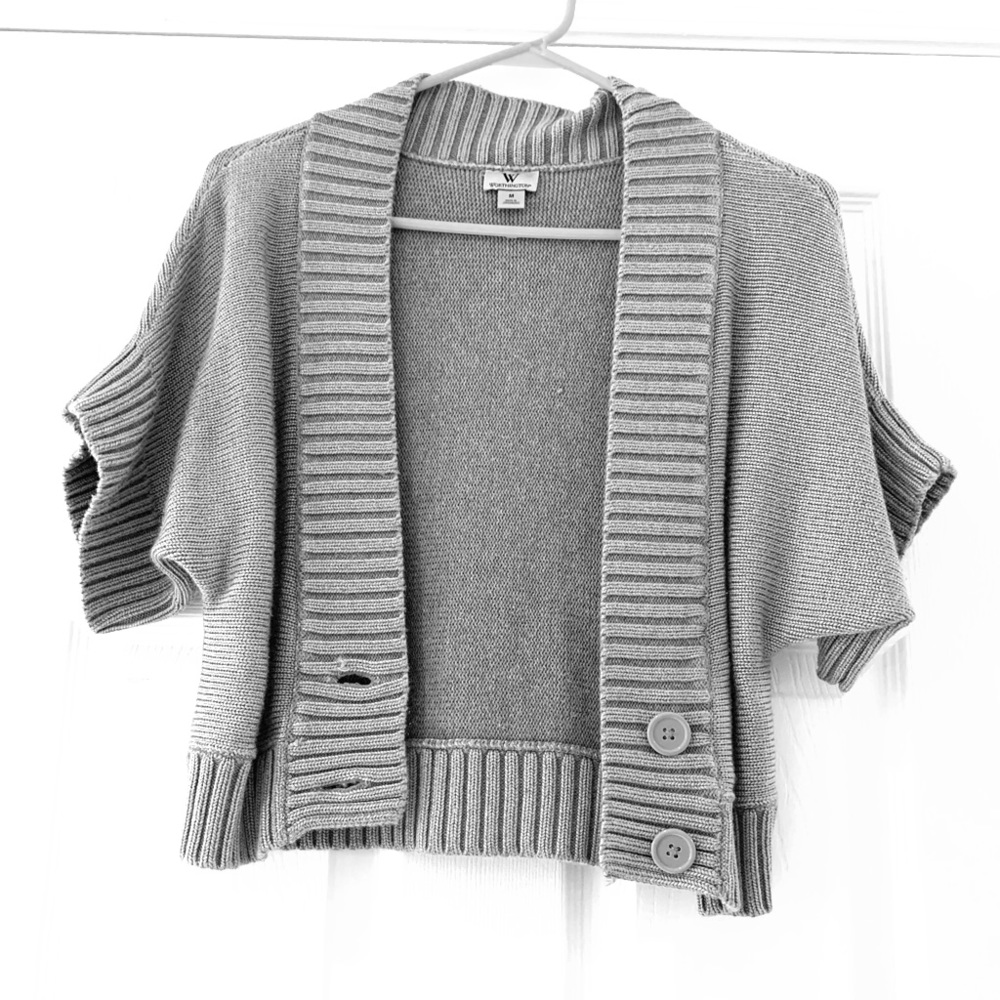 Silver sweater